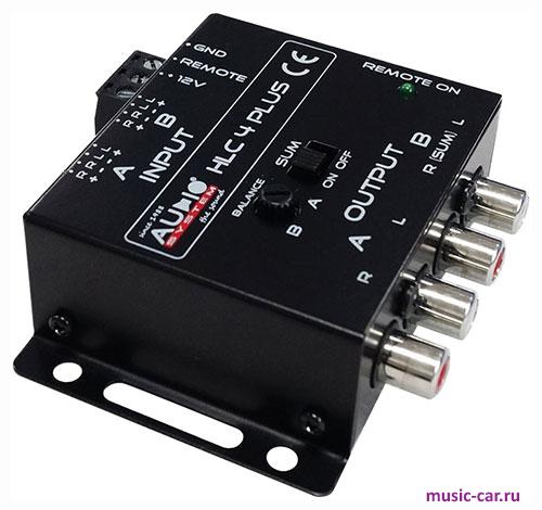 Преобразователь уровня сигнала Audio System HLC4 Plus