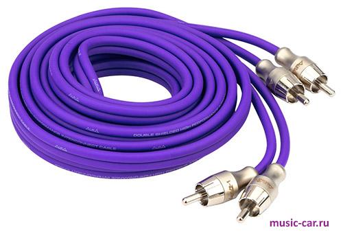 Линейные провода для установки усилителя Aura RCA-B230 MkII