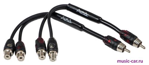 Y-коннектор Aura RCA-BY21