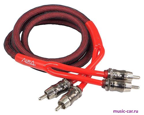 Линейные провода для установки усилителя Aura RCA-C310 MkII