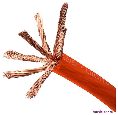 Силовой провод питания DL Audio Gryphon Lite Power Cable 4 Ga Orange
