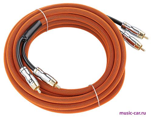 Линейные провода для установки усилителя DL Audio Phoenix RCA 5M