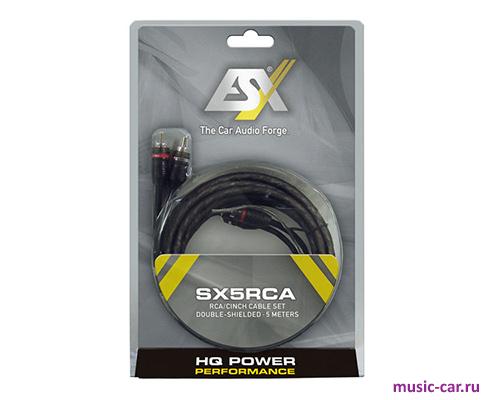 Линейные провода для установки усилителя ESX SX5RCA