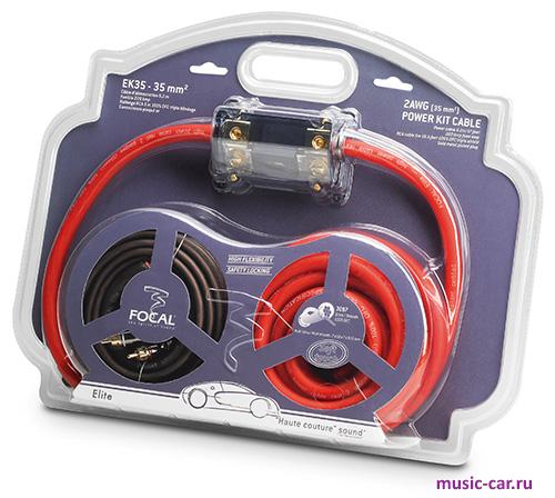 Набор проводов для установки усилителя Focal EK35