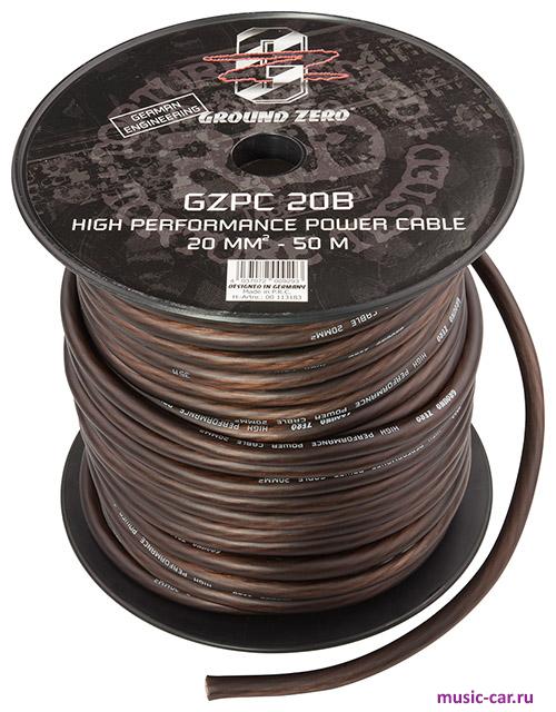 Силовой провод питания Ground Zero GZPC 20B