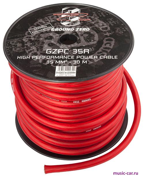 Силовой провод питания Ground Zero GZPC 35R