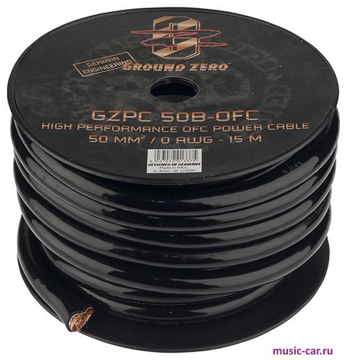 Силовой провод питания Ground Zero GZPC 50B-OFC