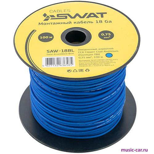 Монтажный провод Swat SAW-18BL