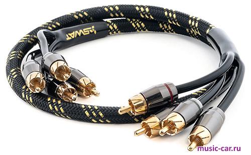 Линейные провода для установки усилителя Swat SIX-410