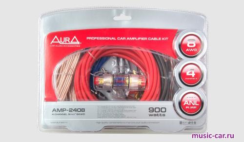 Набор проводов для установки усилителя Aura AMP-2408