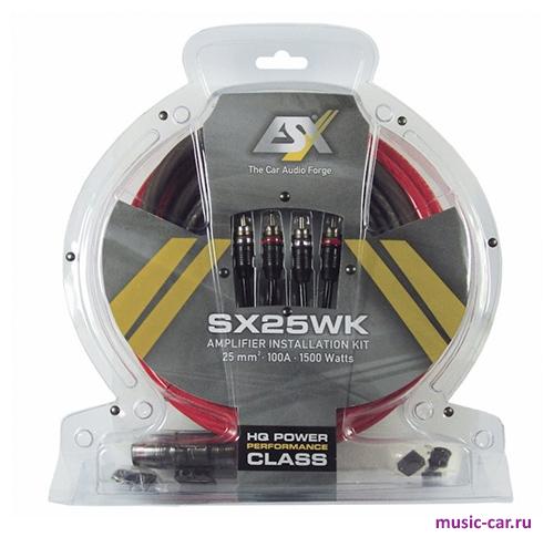 Набор проводов для установки усилителя ESX SX25WK