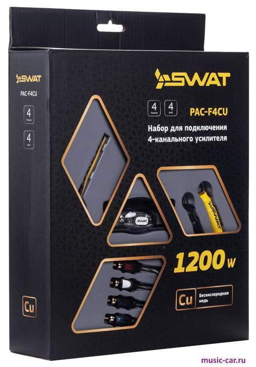 Набор проводов для установки усилителя Swat PAC-F4CU