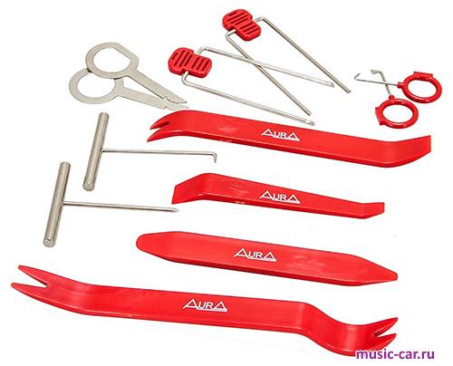 Набор инструментов для демонтажа элементов салона автомобиля Aura ARK-002R