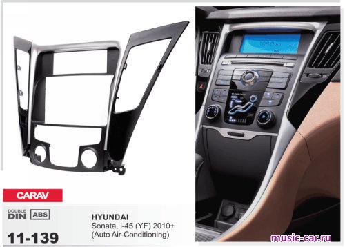 Переходная рамка со штатной автомагнитолы CARAV 11-139