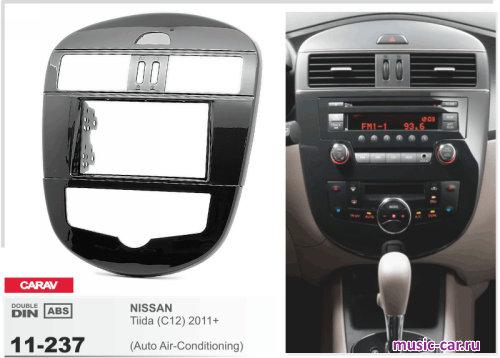 Переходная рамка со штатной автомагнитолы CARAV 11-237