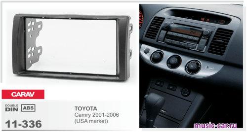 Переходная рамка со штатной автомагнитолы CARAV 11-336