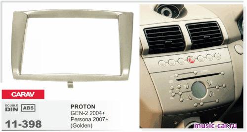 Переходная рамка со штатной автомагнитолы CARAV 11-398