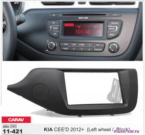 Переходная рамка со штатной автомагнитолы CARAV 11-421