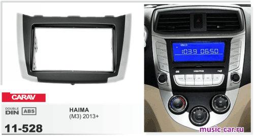 Переходная рамка со штатной автомагнитолы CARAV 11-528