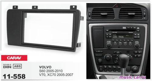 Переходная рамка со штатной автомагнитолы CARAV 11-558