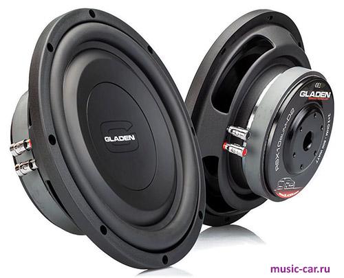 Сабвуфер Gladen RS-X 10 Slim D2