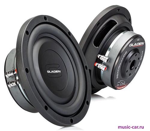 Сабвуфер Gladen RS-X 08 Slim D2