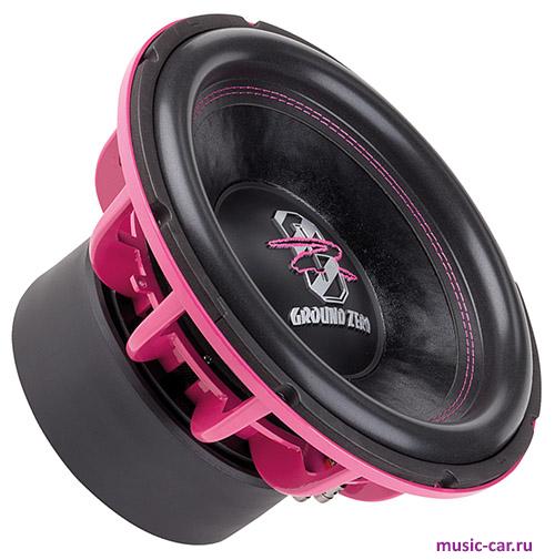 Сабвуфер Ground Zero GZHW 12XSPL-D1 Pink Edition 