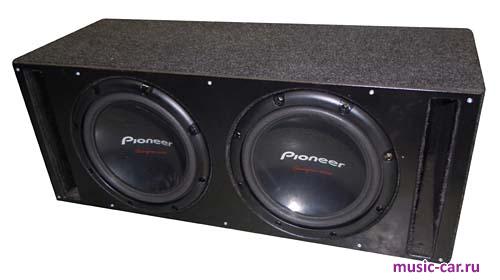 Сабвуфер Pioneer TS-W309D4x2 box